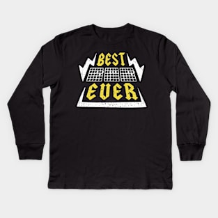 Best DAD Ever Chords Kids Long Sleeve T-Shirt